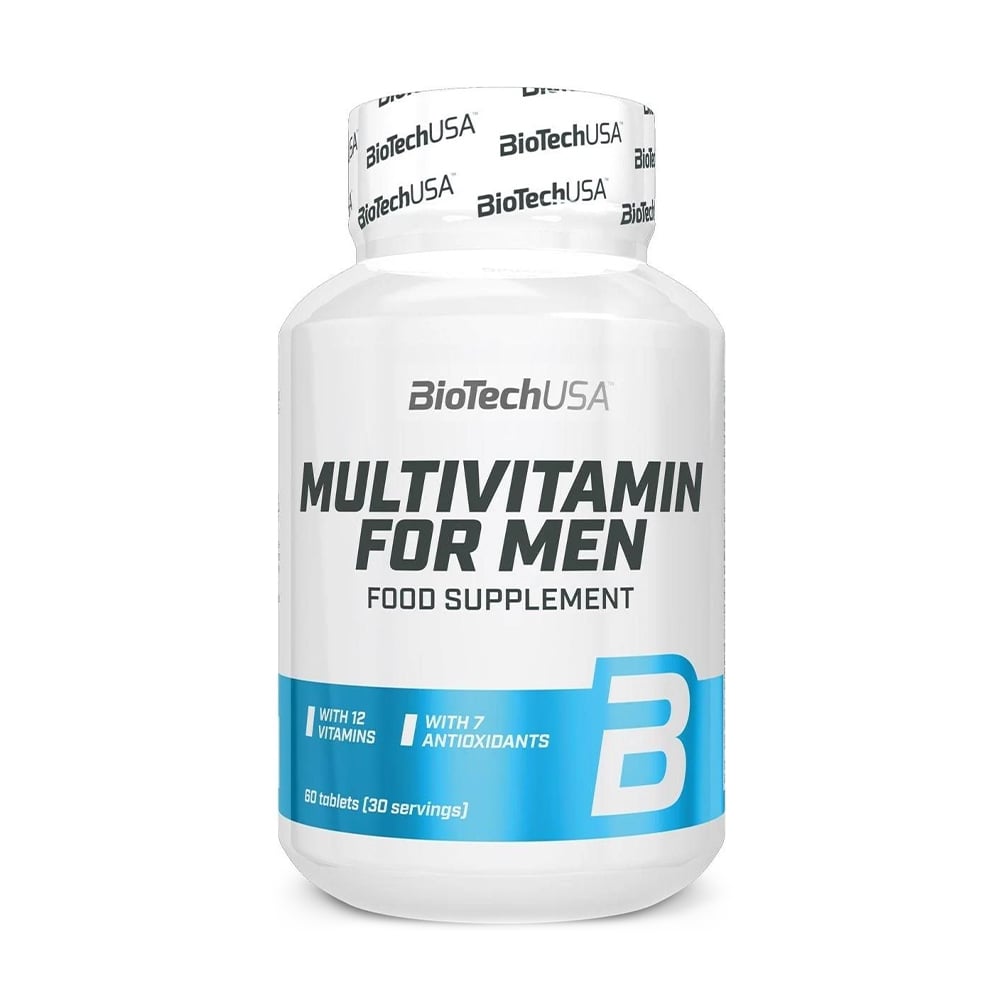Чоловічі мультивітаміни BioTechUSA Multivitamin for Men, 60 таблеток