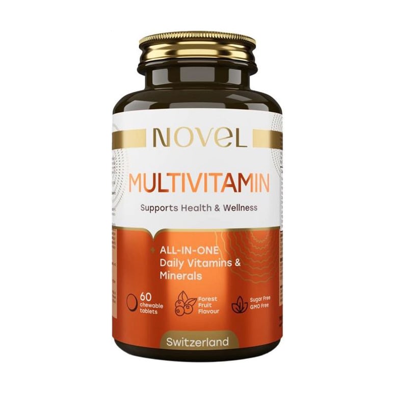 Мультивітамін Novel Multivitamin, 60 жувальних таблеток